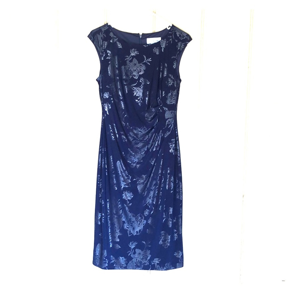 J Howard Fitted Sleeveless Dress